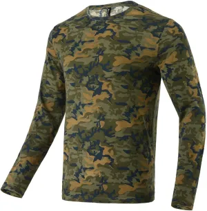Merino Protect 100% Merino Wool Base Layer Mens Soft Long Sleeve Shirts Odor Resistance Thermal Underwear for Hunting Hiking
