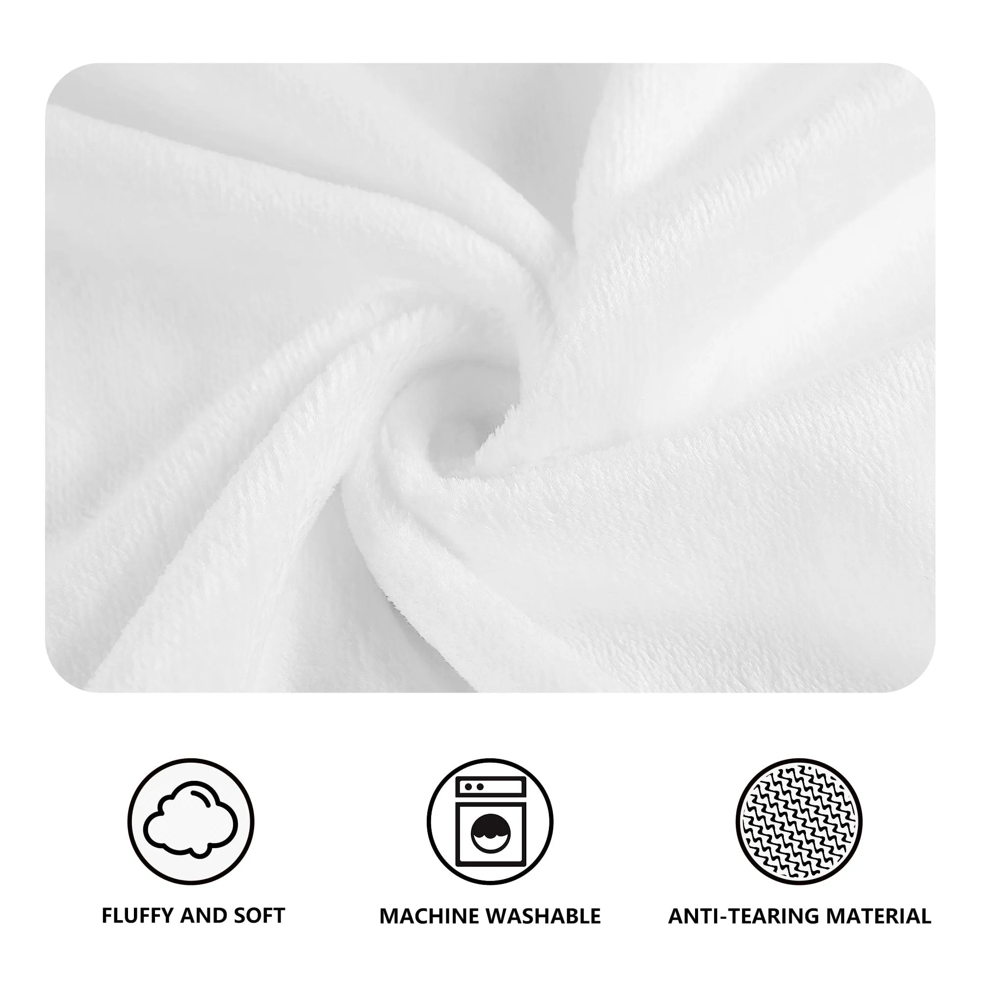 Night Cats Flannel Blanket