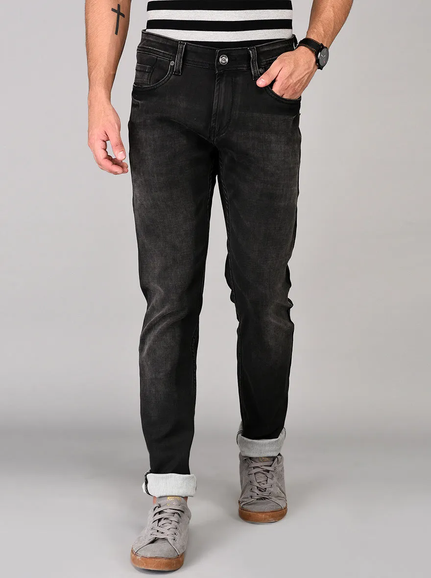 Phantom Black Slim Fit Jeans | JadeBlue