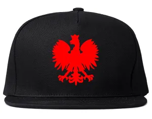 Poland Eagle Polish Pride Polska Big Mens Snapback Hat