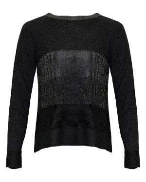 Pullover with Lurex Antracite