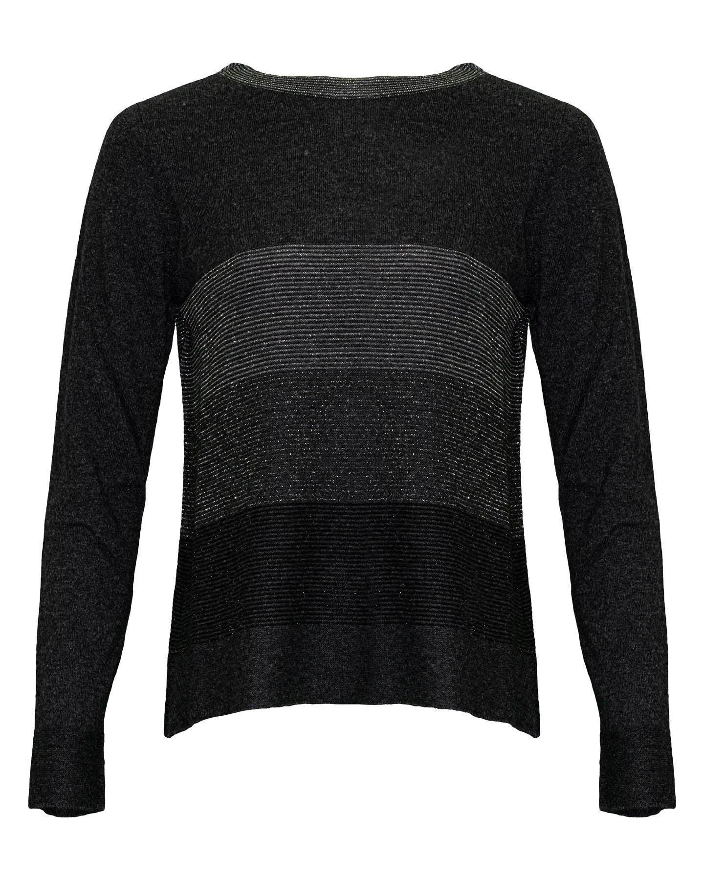 Pullover with Lurex Antracite