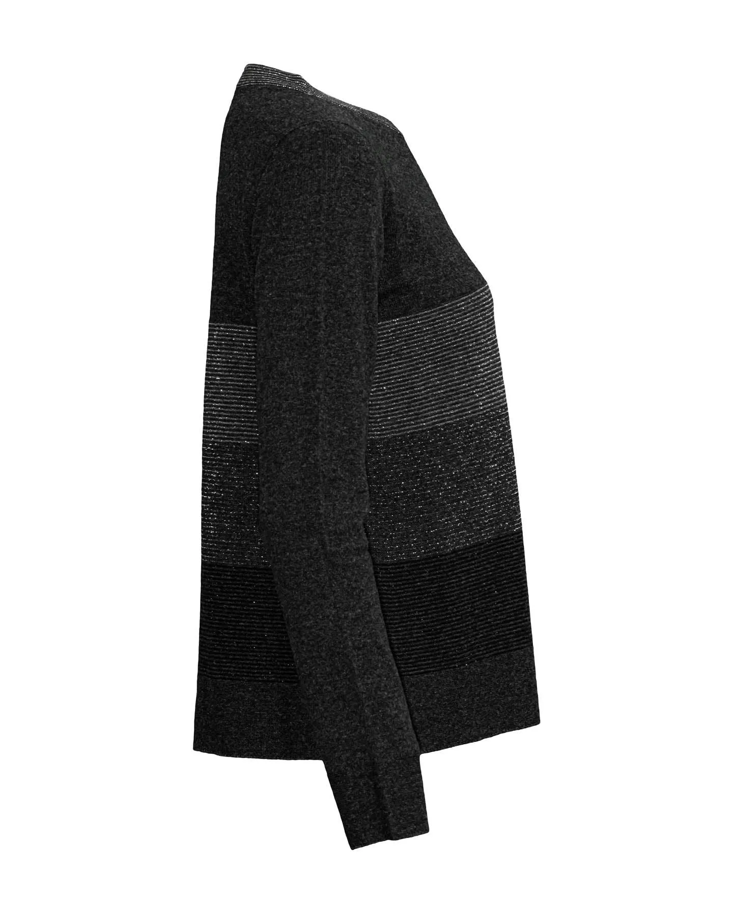 Pullover with Lurex Antracite