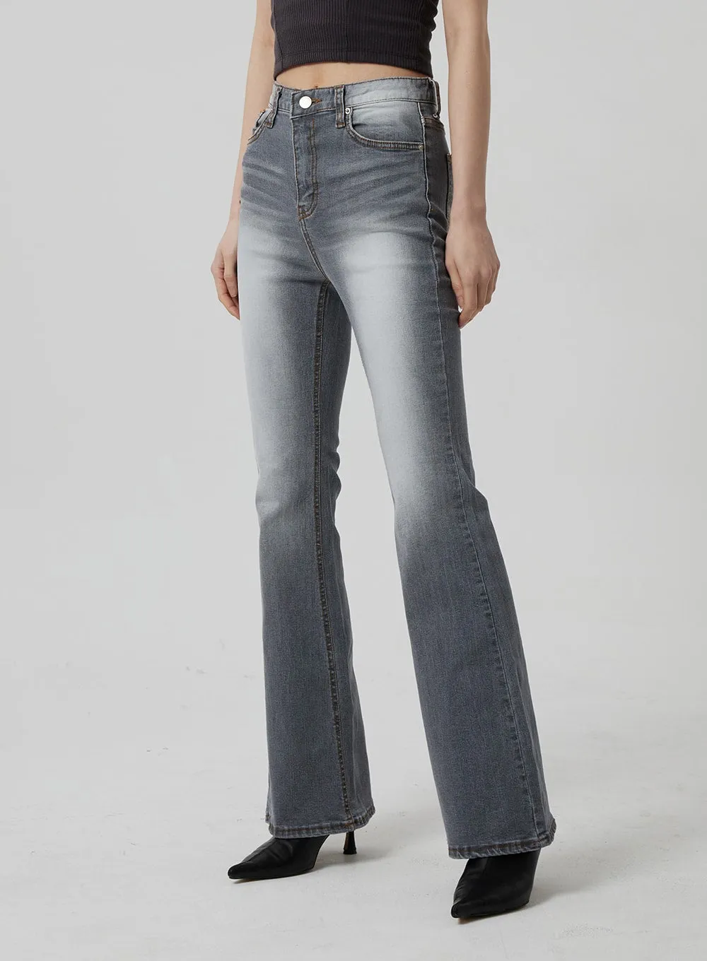 Slim Fit Bootcut Jeans CF307