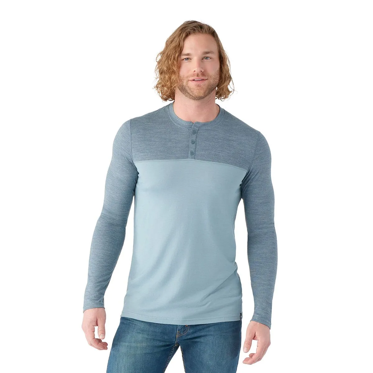 SmartWool Men's Long Sleeve Colourblock Henley