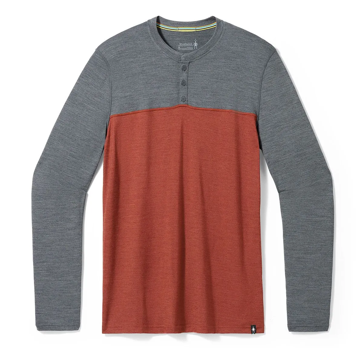 SmartWool Men's Long Sleeve Colourblock Henley