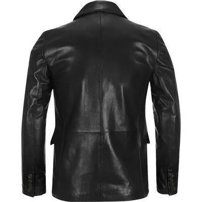 Tabuk Mens Leather Coat