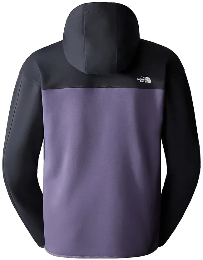 The North Face Mens Tech Full Zip Hoodie Lunar Slate