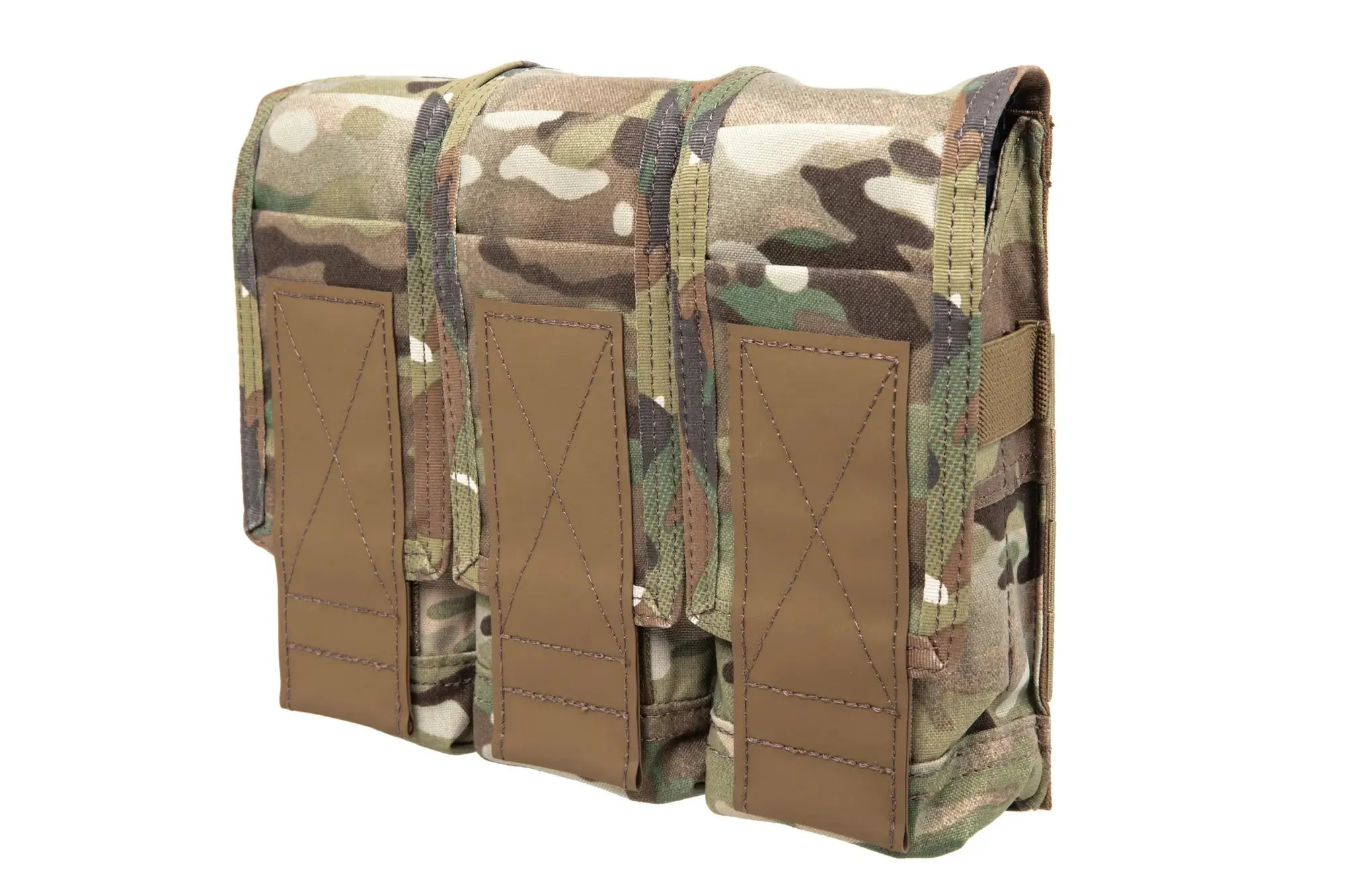 Triple lockable 7.62mm magazine pouch Emerson Gear Multicam
