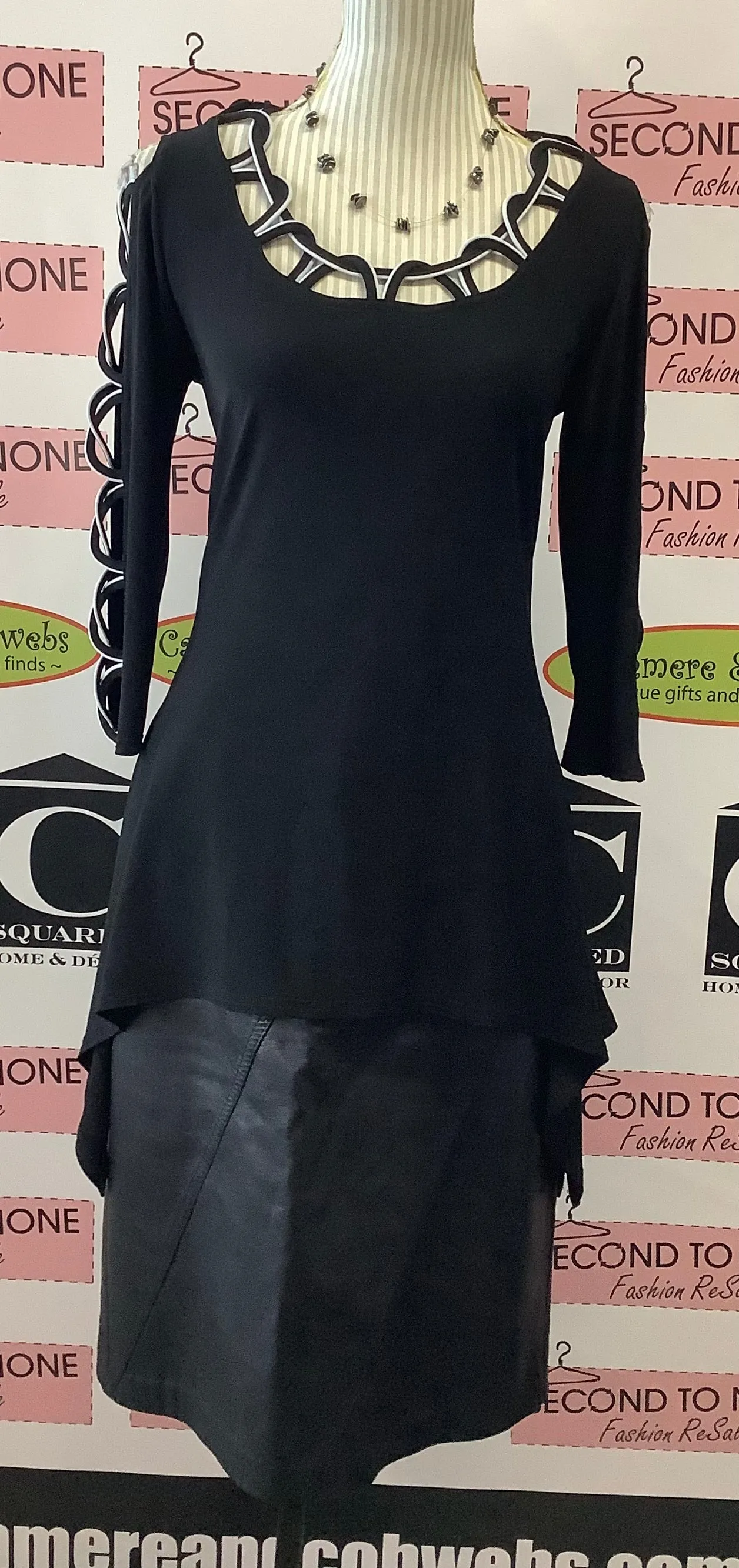 Vintage Bijon Sport Leather Skirt (8)