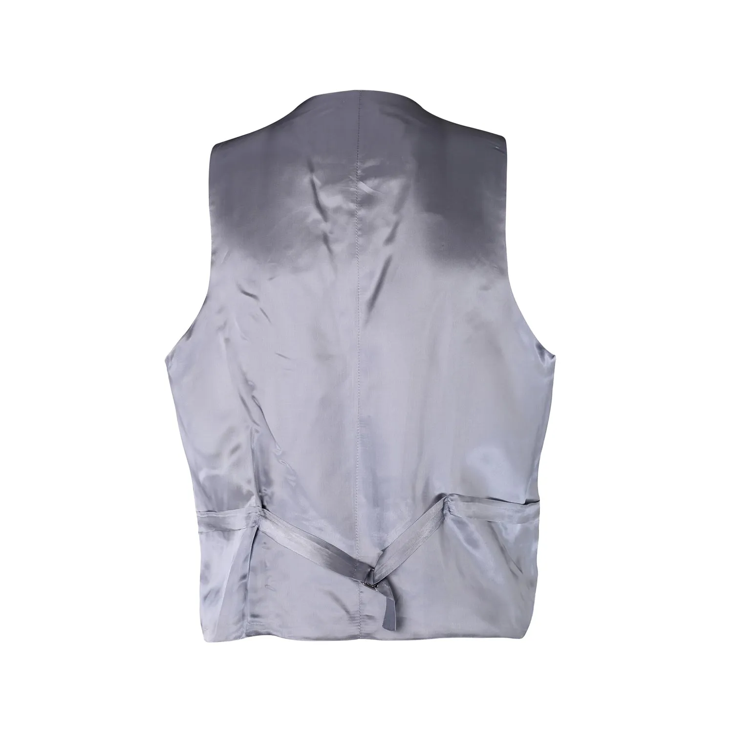 Waistcoat, Blue & Gold Herringbone