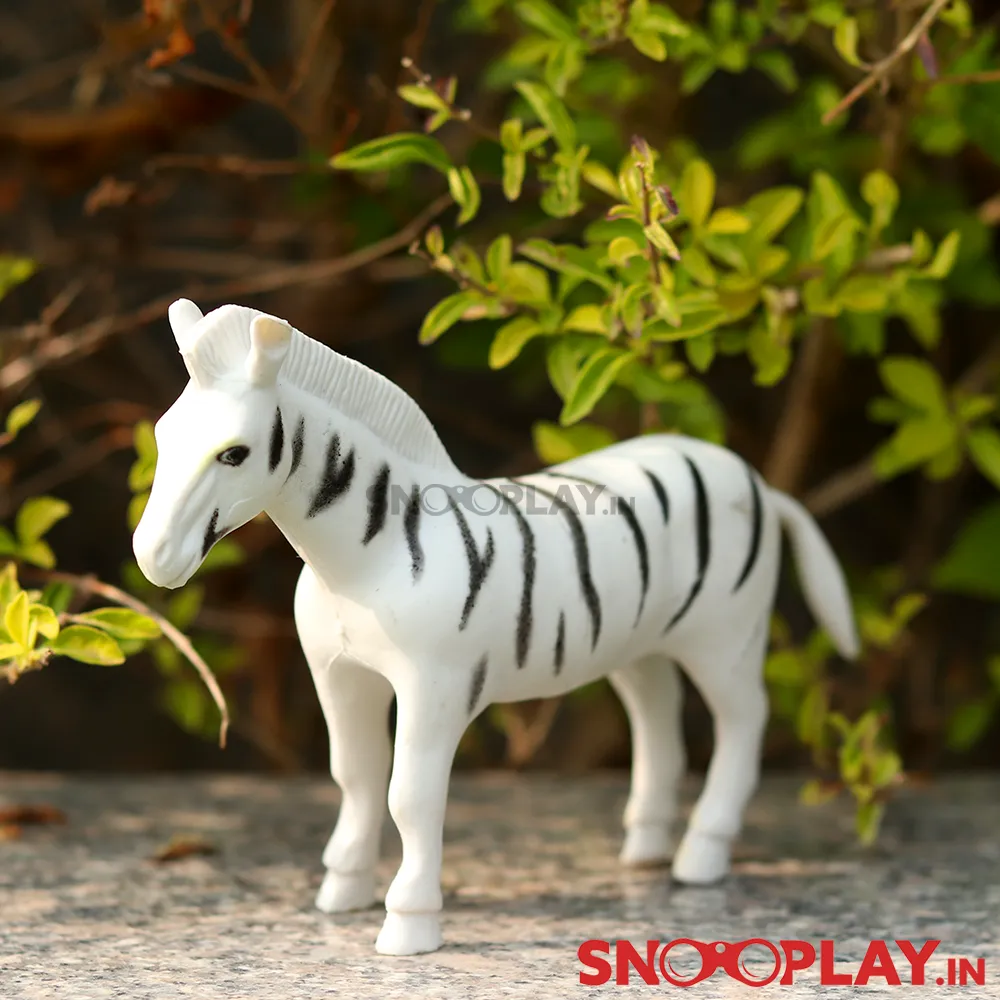 Wild Animals Playset for Kids (Set of 6 Animal Toys)
