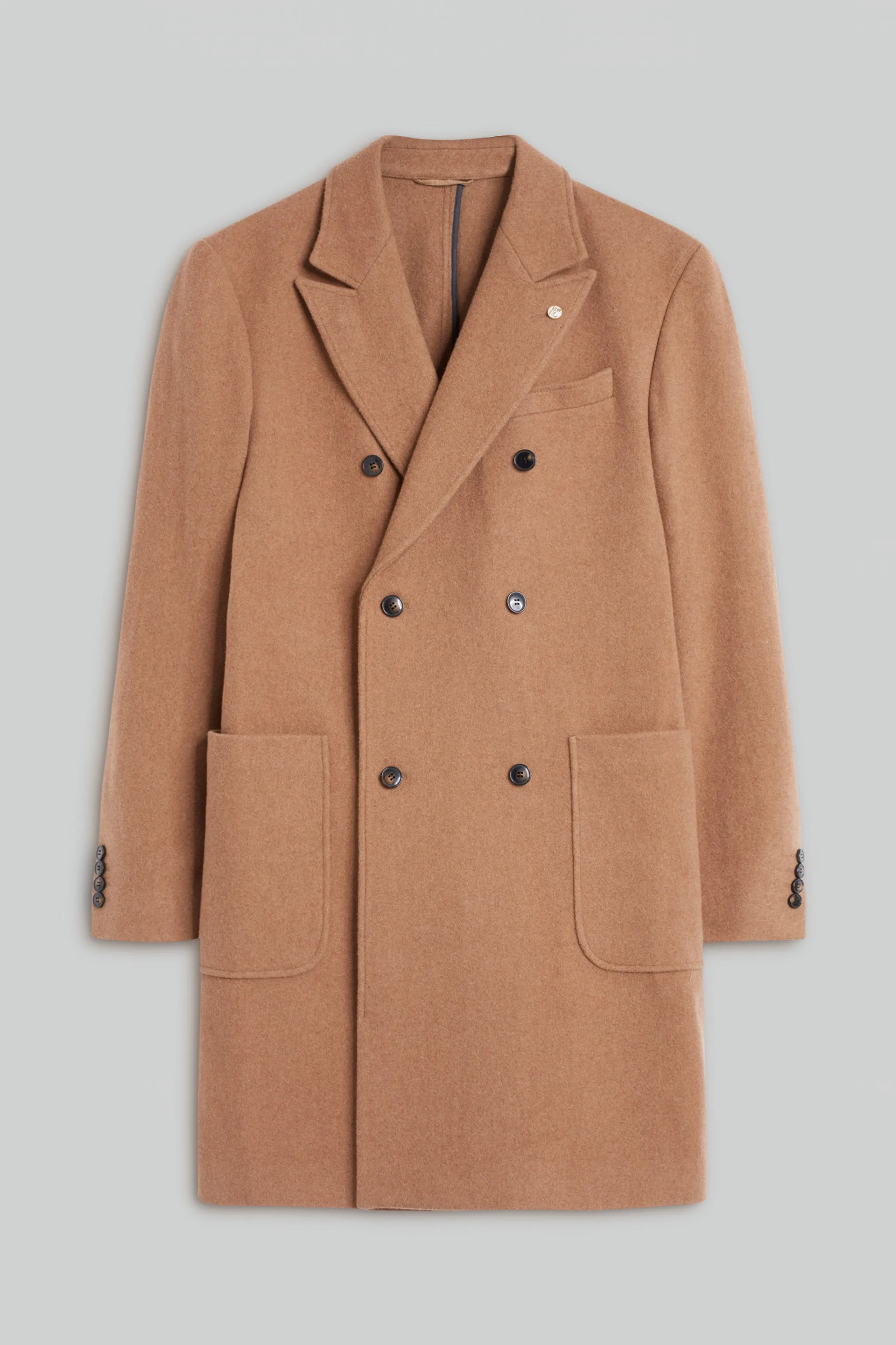 Wool Coat - Deep Dune