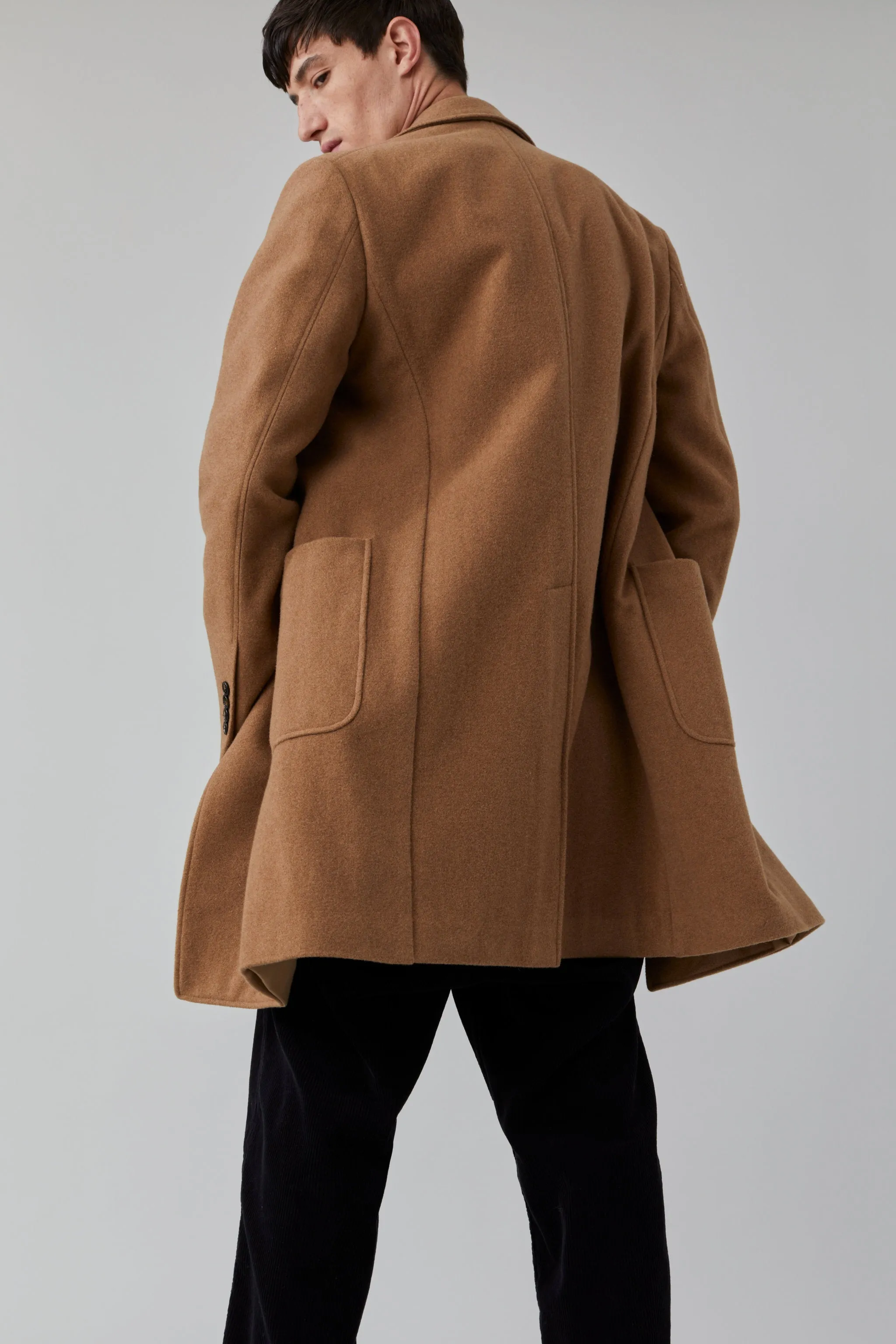 Wool Coat - Deep Dune