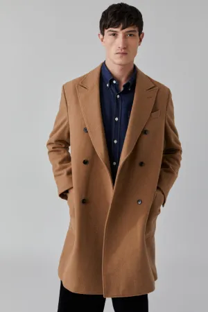 Wool Coat - Deep Dune