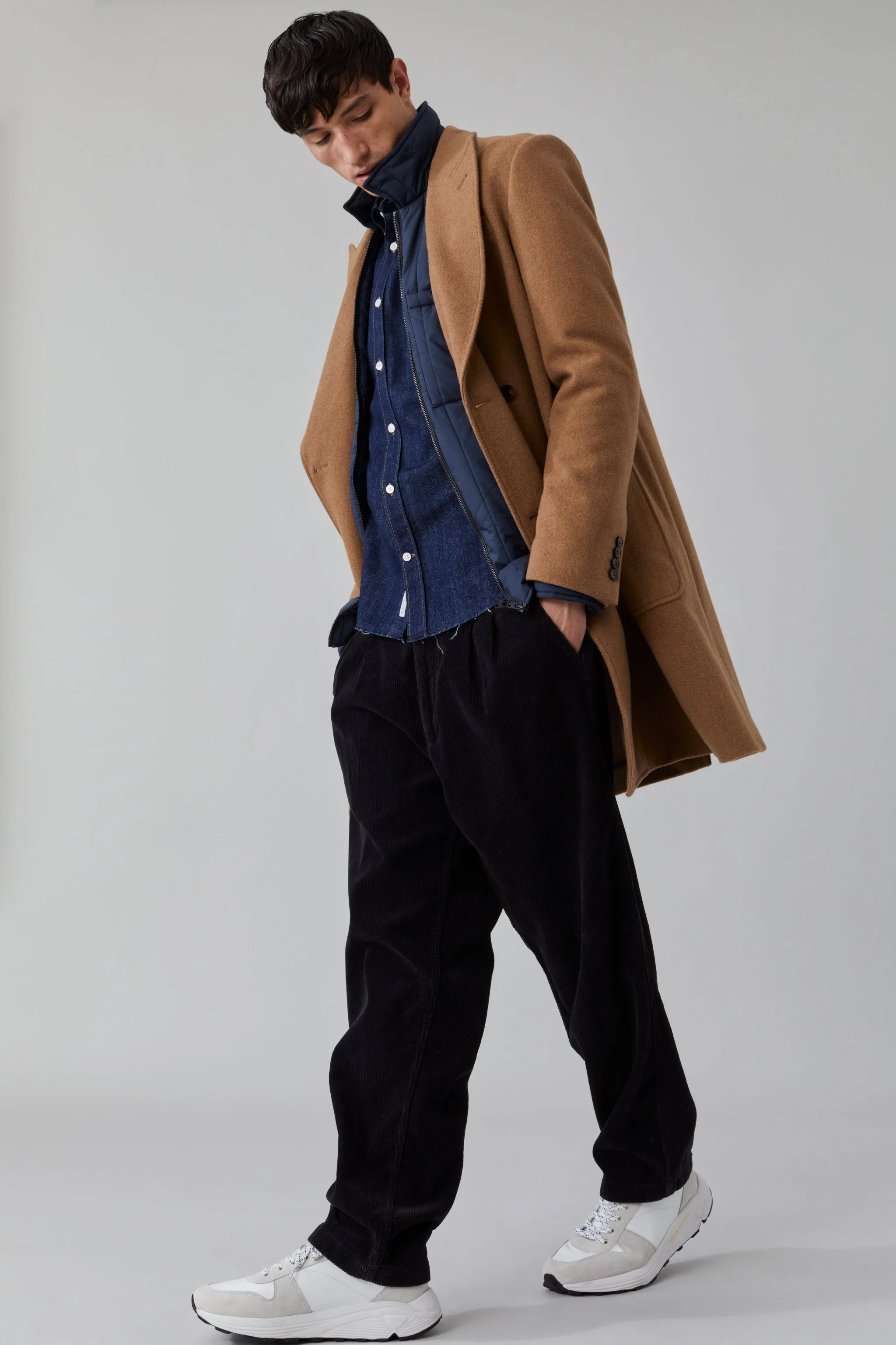Wool Coat - Deep Dune